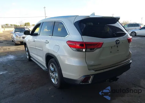 2019 Toyota Highlander Hybrid Limited z USA, uszkodzony, nr VIN 5TDDGRFH9KS072247